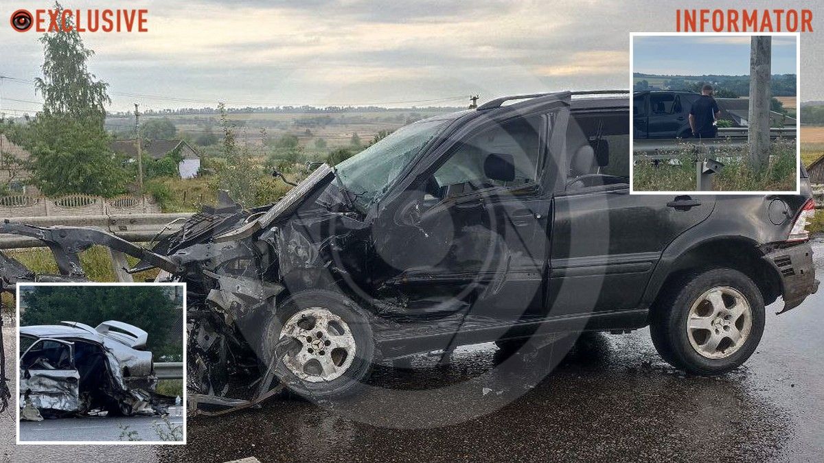 На трассе в Днепропетровской области столкнулись Skoda, Mercedes и Toyota: пострадали семь человек