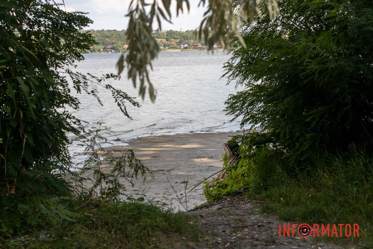 Река Самара В Днепре вода в реках отошла от берега на несколько метров: репортаж Информатора 17