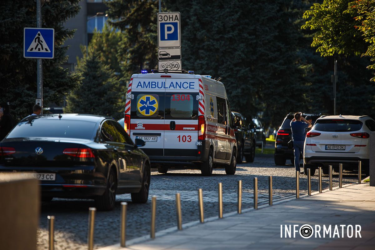 Постраждалого доставили до лікарні Постраждалого доставили до лікарні