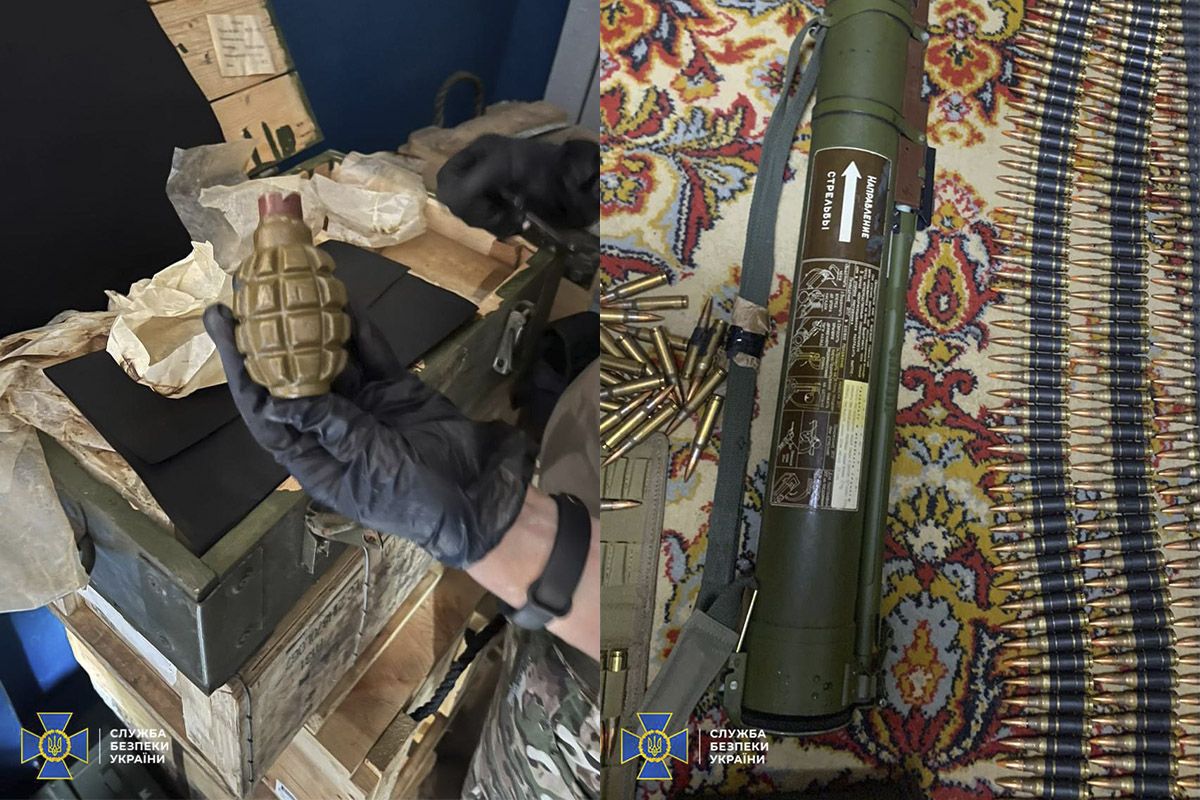 Чоловіки намагалися збути російський великокаліберний кулемет «Печеніг» та чотири автомати