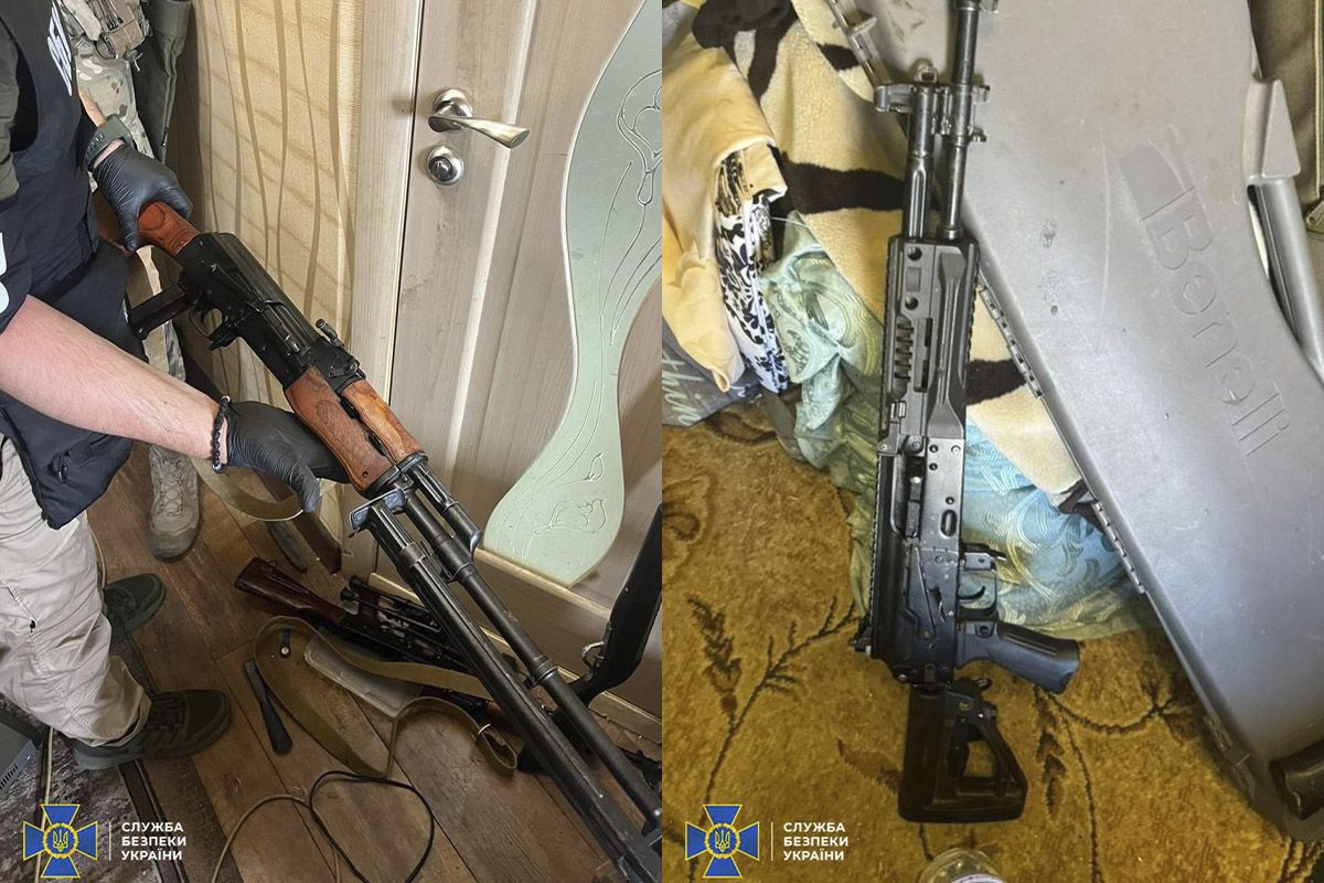 Дніпряни продавали у Дніпропетровській області трофейну зброю