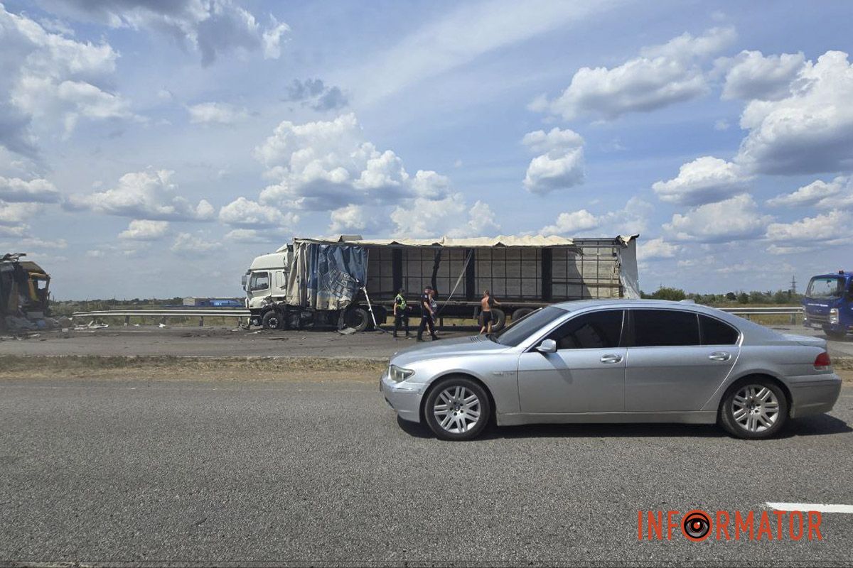 Інша фура їхала без вантажу 