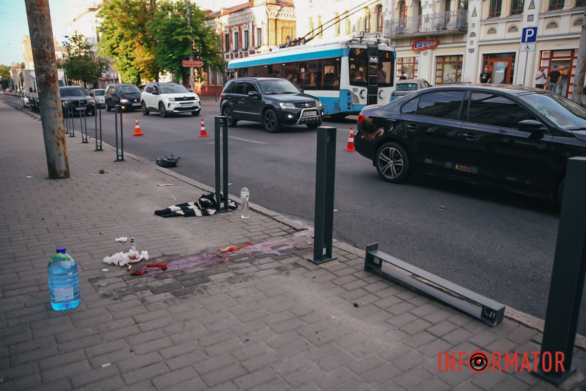 У Дніпрі на Лазаря Глоби Volkswagen збив людину: рух ускладнено 7