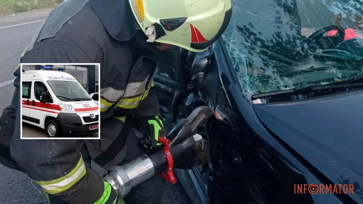 В Днепропетровской области столкнулись грузовик и Chevrolet: пострадали 3 человека, среди них 8-летний ребенок