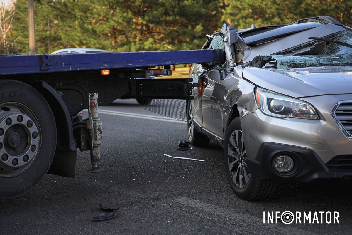 Чоловік, що був за кермом Subaru, не присутній на місці подій