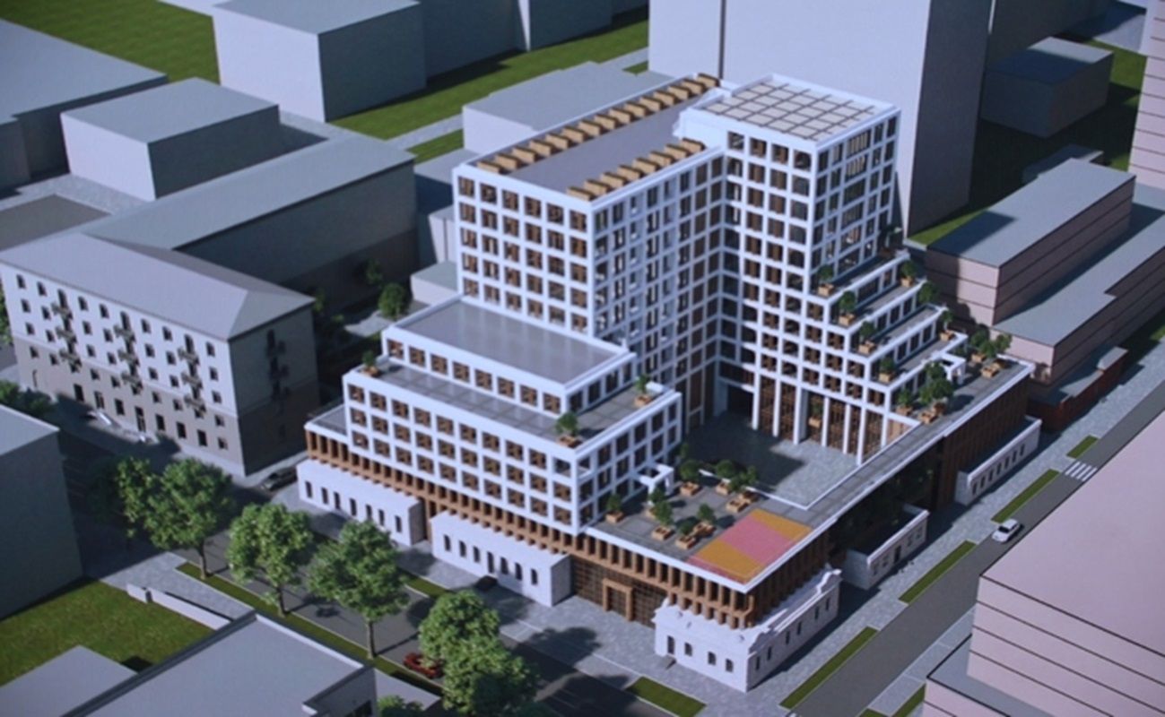 Также проектом предусмотрено создание большого количества паркомест В Днепре на проспекте Науки напротив Нагорки планируют застроить исторический квартал и возвести три ЖК 3