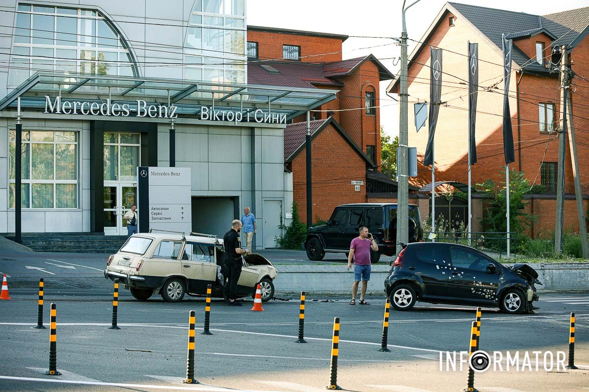 За словами водія ВАЗ, аварія сталась близько 16:20 За словами водія ВАЗ, аварія сталась близько 16:20