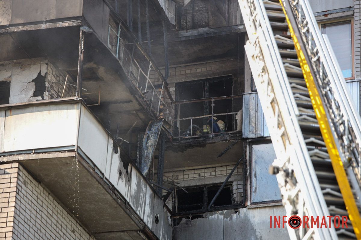 На кадрах видно, наскільки обгоріли квартири На кадрах видно, наскільки обгоріли квартири