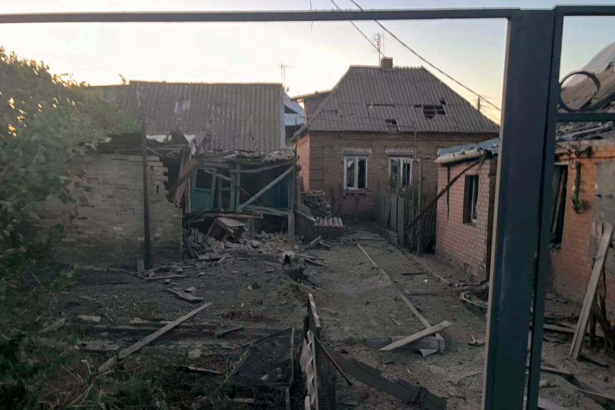 Нікопольський район був під ударами ворога з вечора і до ранку Нікопольський район був під ударами ворога з вечора і до ранку