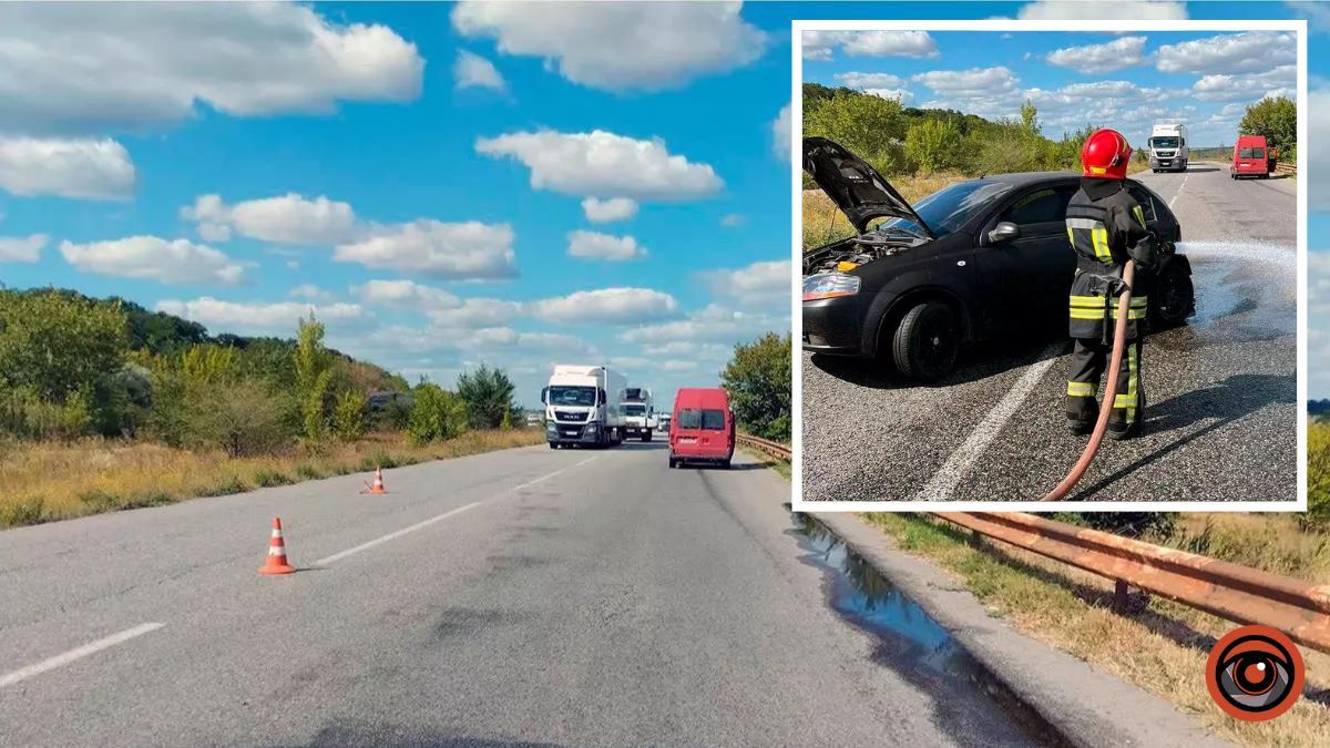 На трассе в Днепропетровской области столкнулись Chevrolet и Ford: пострадала женщина