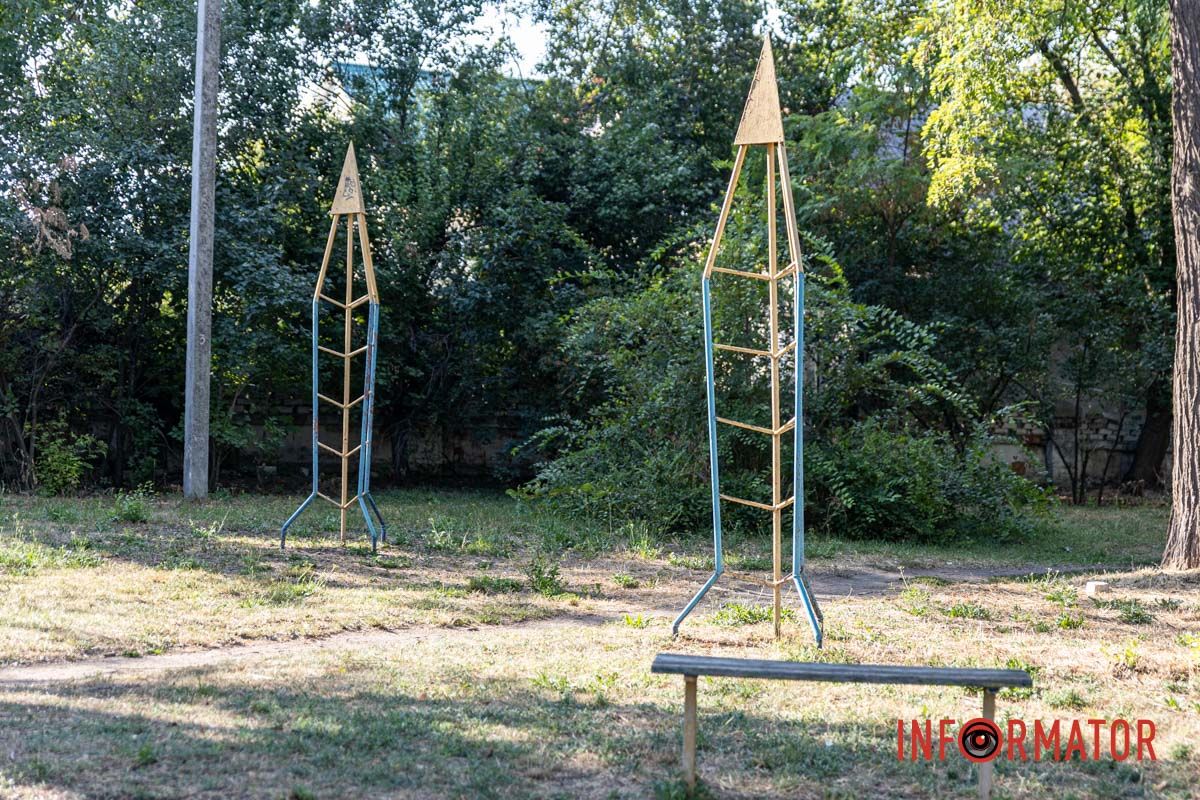 У Дніпрі на Новокримській дитячий сквер «Чижик» потребує оновлення: як він виглядає 7