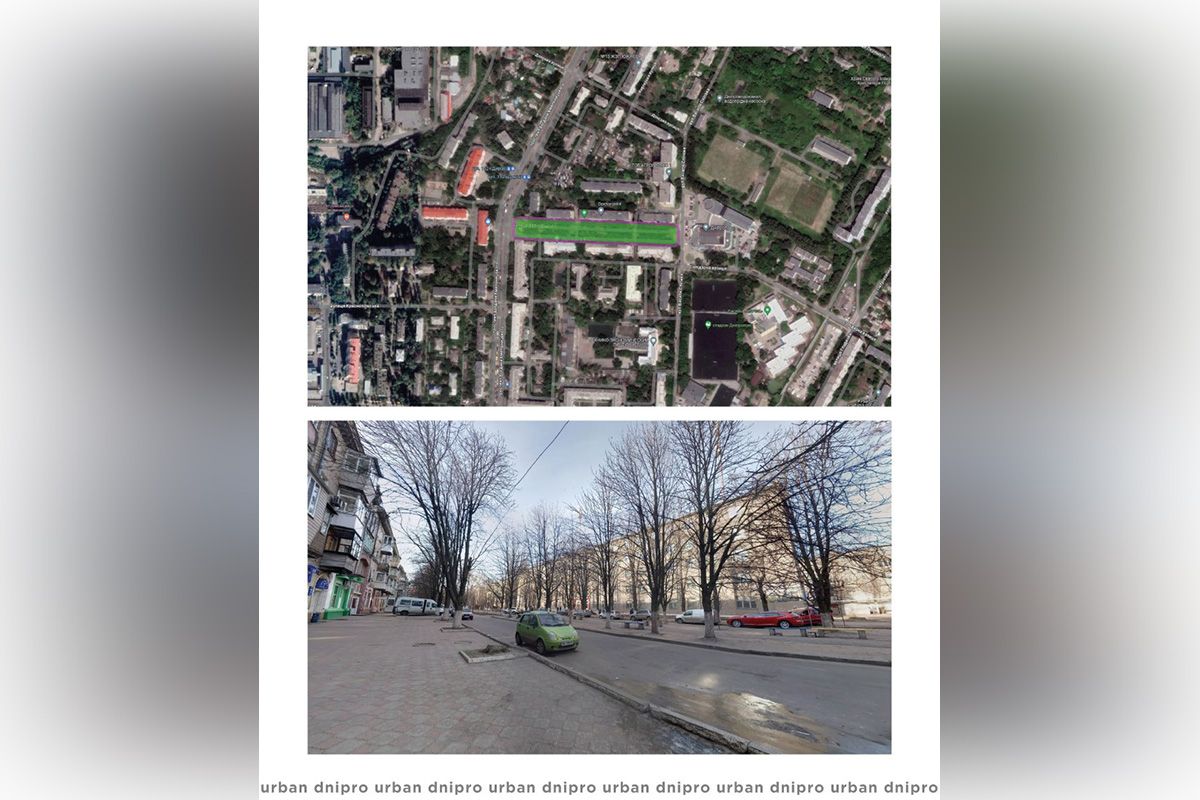 Фото оновленого бульвару: Urban Dnipro Фото оновленого бульвару: Urban Dnipro