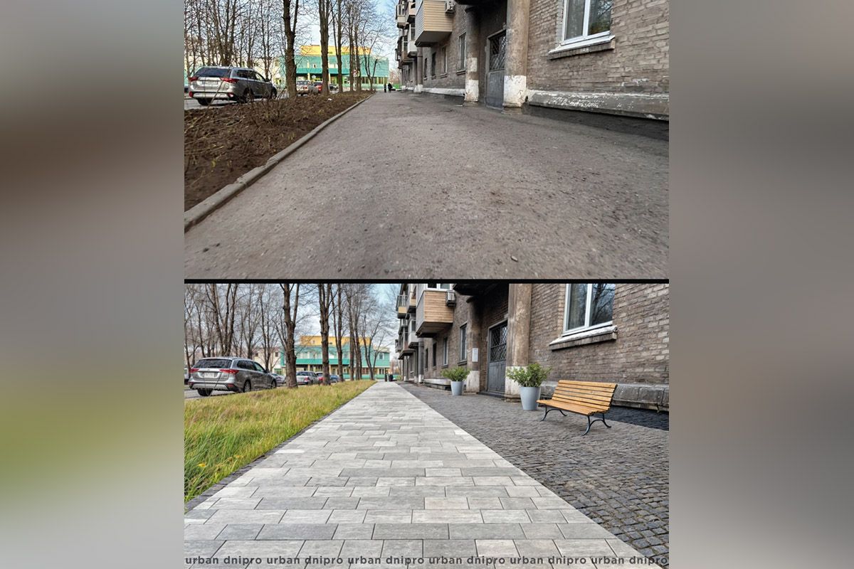 Оновлять пішохідну зону Оновлять пішохідну зону