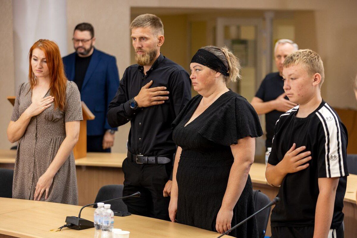 Награды получили их семьи