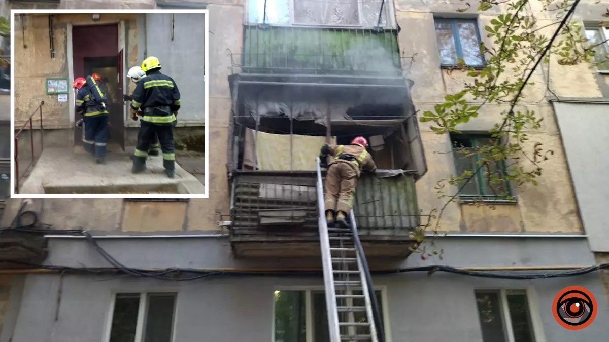 В Днепропетровской области горела квартира: из дома вывели 3 человека