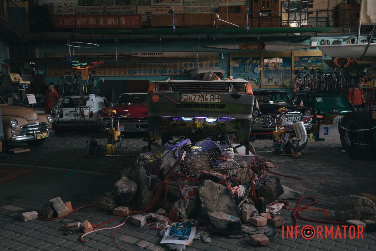 Вижила під завалами, мов Термінатор: у музеї “Машини Часу” у Дніпрі показали “(Не)розчавлену Таврію" 23