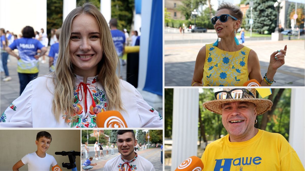 “В першу чергу, це свобода”: що для дніпрян означає Незалежність України