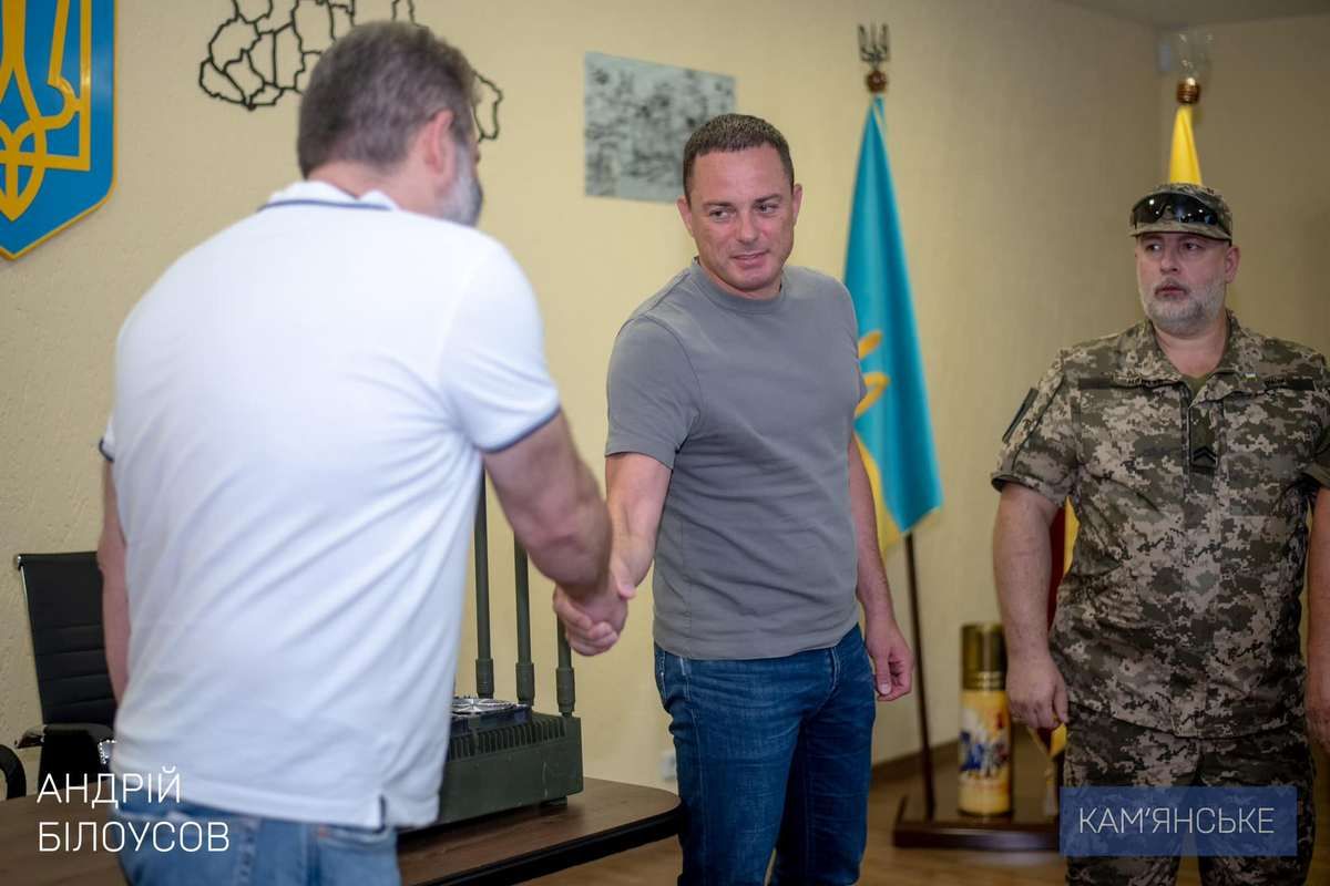 Батальйону ТрО Кам’янського району передали РЕБ-систему Батальйону ТрО Кам’янського району передали РЕБ-систему 1