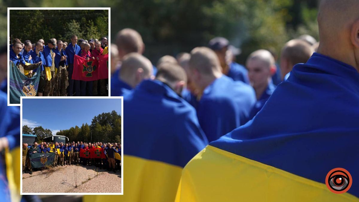 У День Незалежності з російського полону повернули 3 бійців з Дніпропетровської області