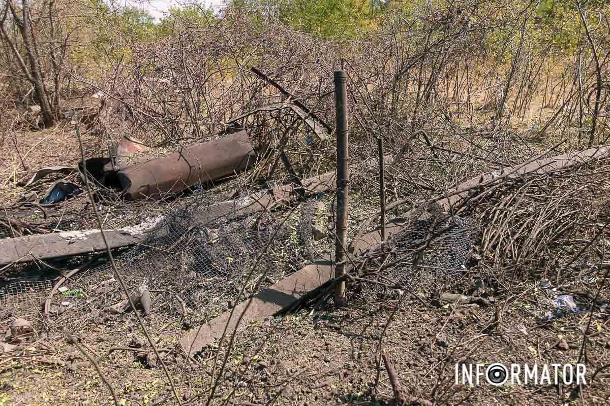 Попадания в Днепровском районе: как выглядит место удара, где погиб мужчина 17