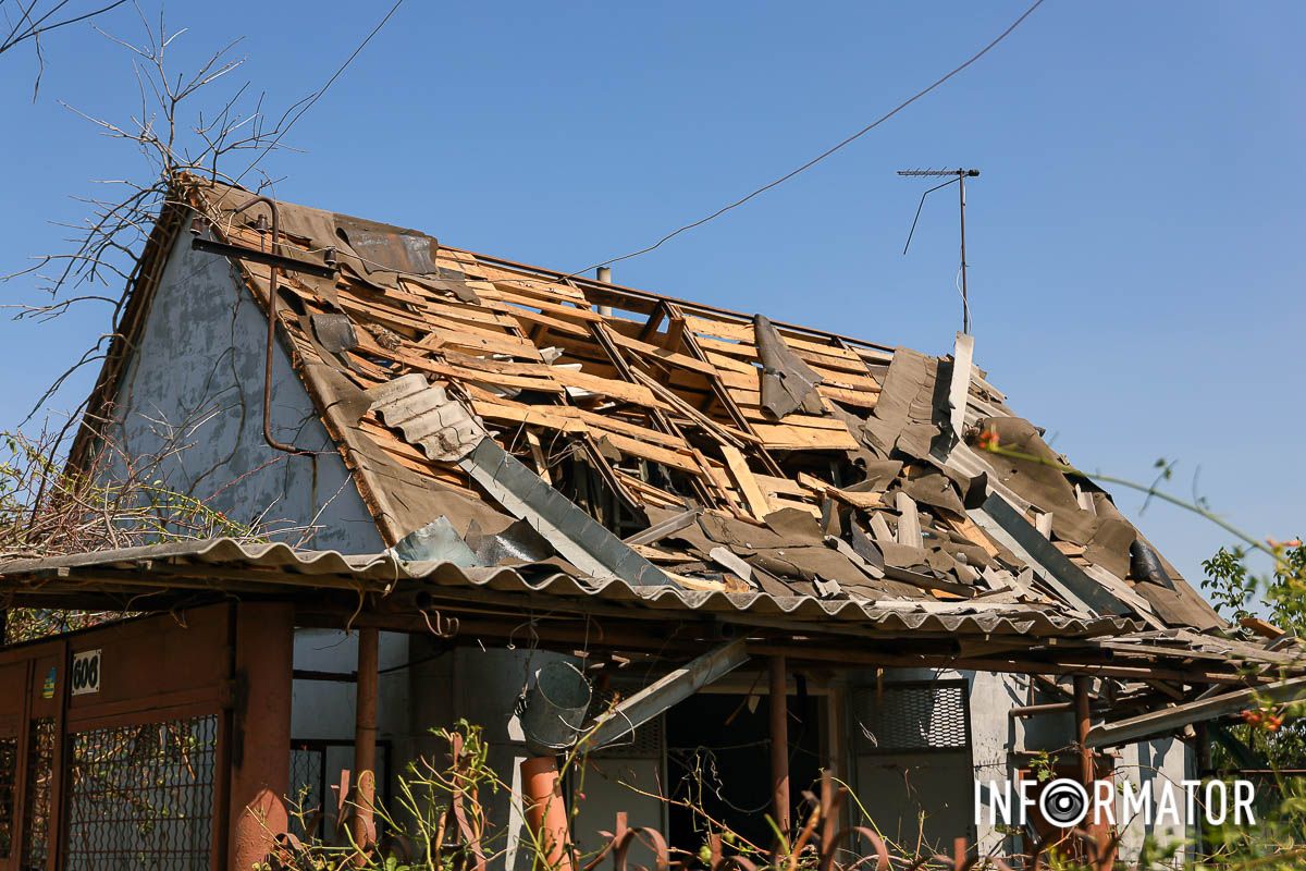 Попадания в Днепровском районе: как выглядит место удара, где погиб мужчина 19