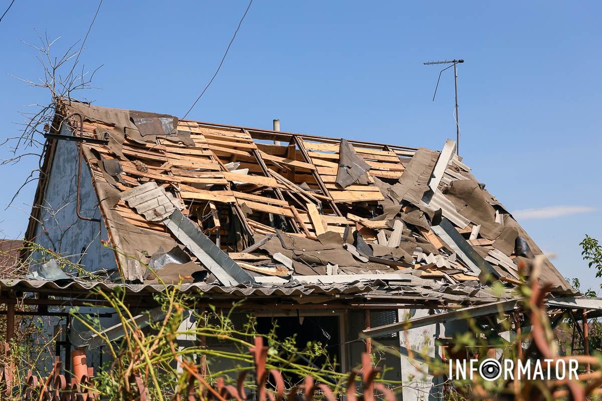 Попадания в Днепровском районе: как выглядит место удара, где погиб мужчина 21