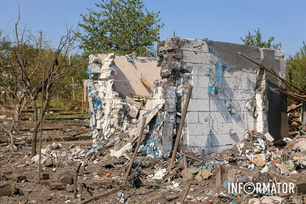 Попадания в Днепровском районе: как выглядит место удара, где погиб мужчина 23