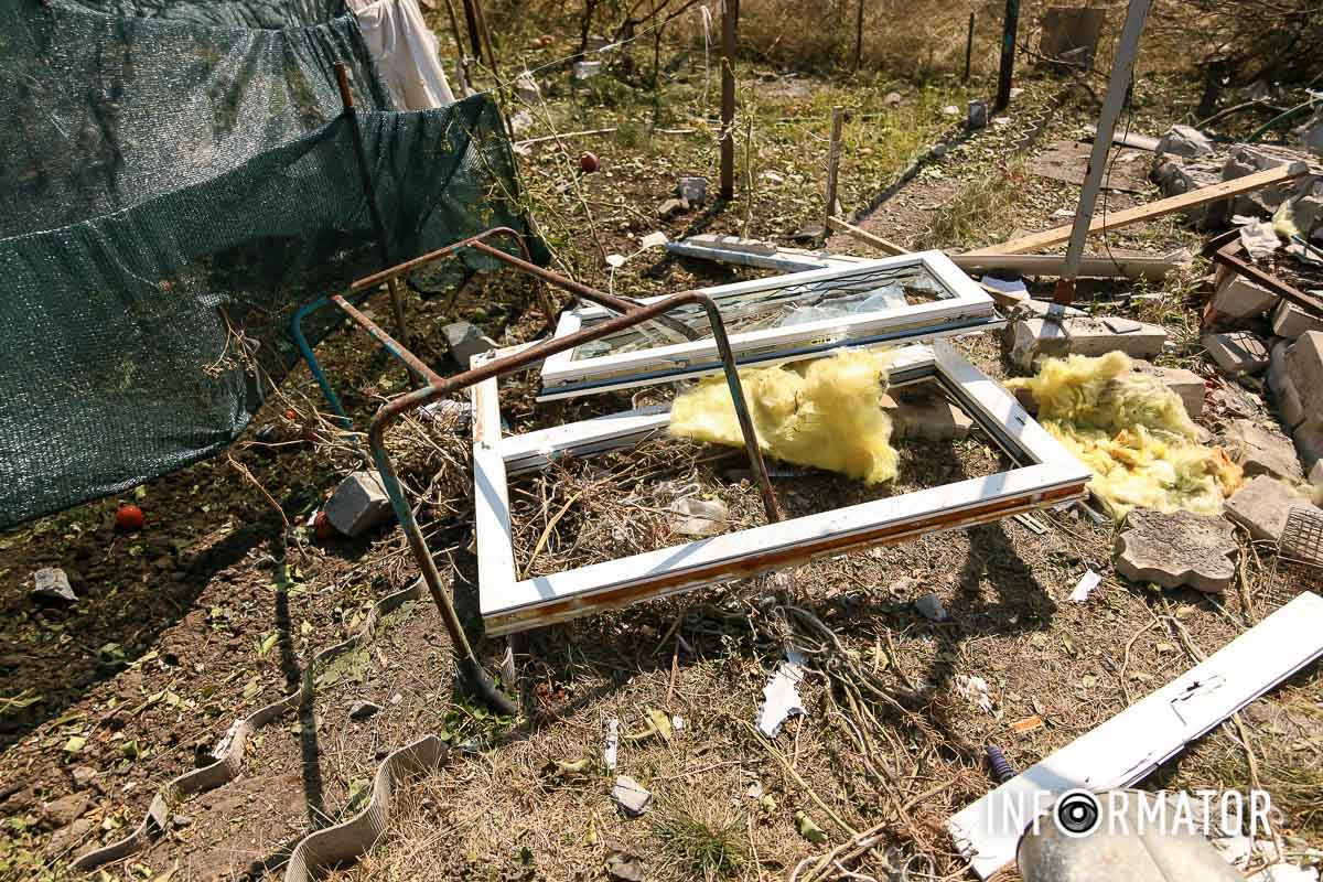 Попадания в Днепровском районе: как выглядит место удара, где погиб мужчина 26