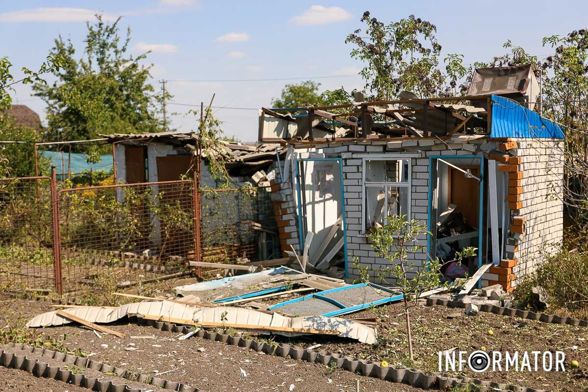 Попадания в Днепровском районе: как выглядит место удара, где погиб мужчина 28
