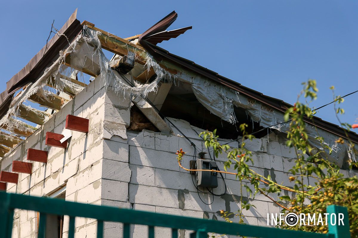 Попадания в Днепровском районе: как выглядит место удара, где погиб мужчина 32