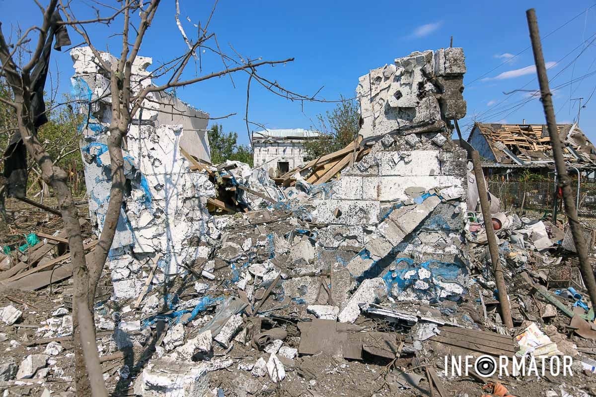 Попадания в Днепровском районе: как выглядит место удара, где погиб мужчина 41