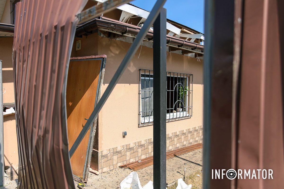 Попадания в Днепровском районе: как выглядит место удара, где погиб мужчина 2