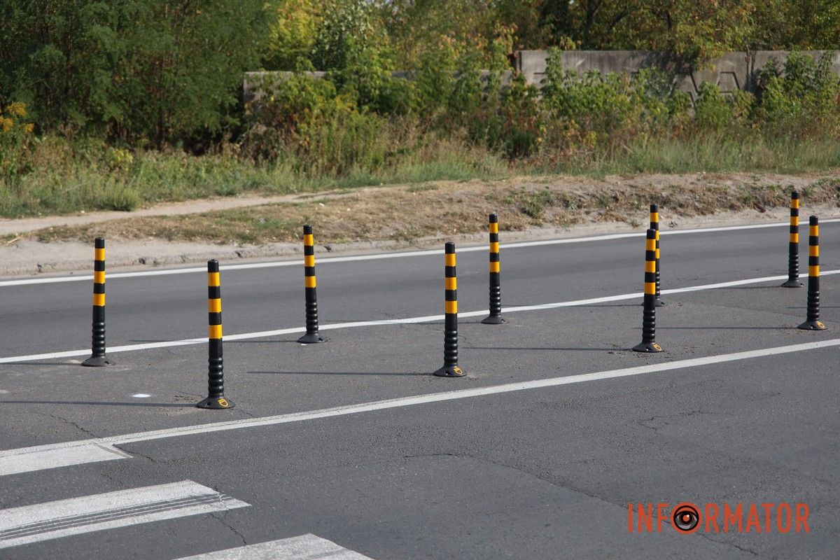 Это поможет избежать аварий на данном участке В Днепре на проспекте Богдана Хмельницкого появилась кольцевая развязка 6