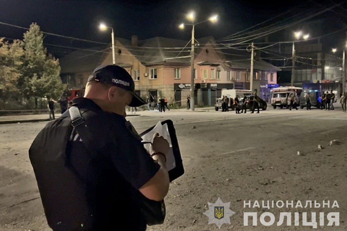 Поліція документує російські злочини Поліція документує російські злочини