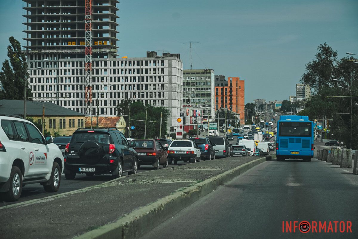 У Дніпрі через відключення світла місто поринуло в затори 2