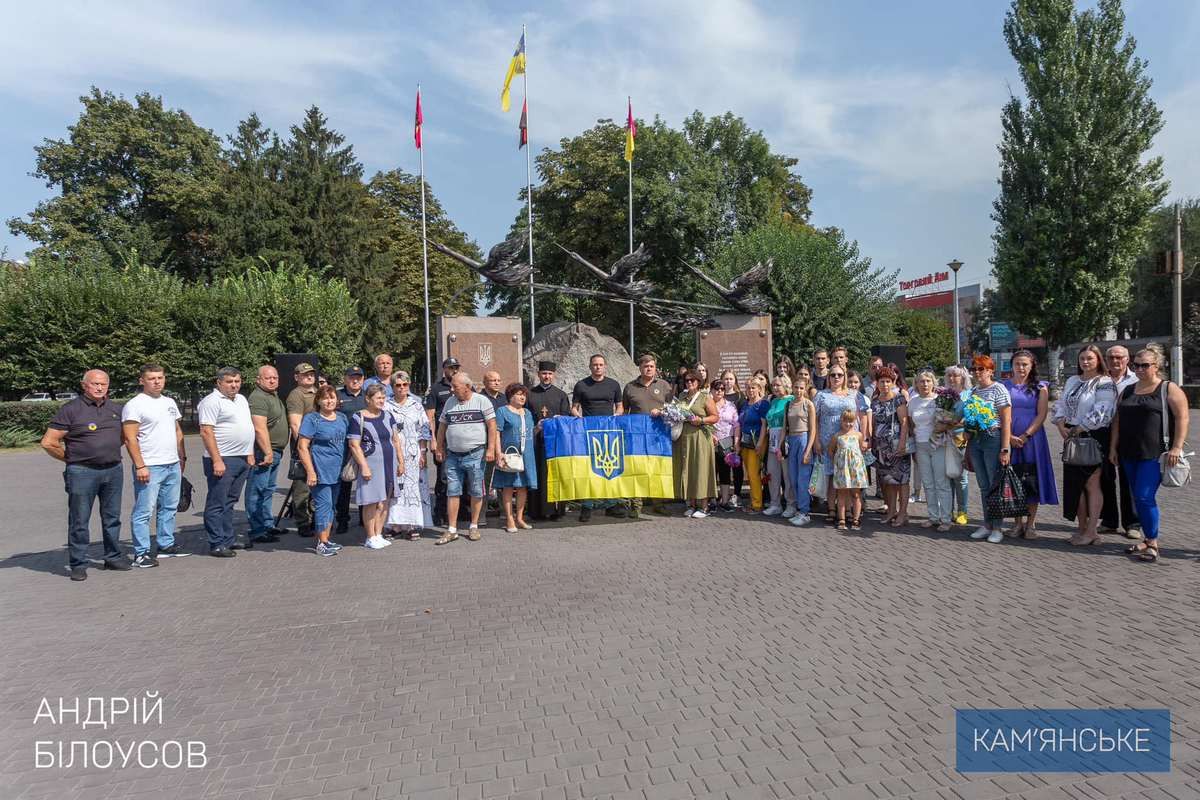 Перший етап будівництва Меморіального комплексу на честь загиблих Героїв завершили у Кам’янському 6