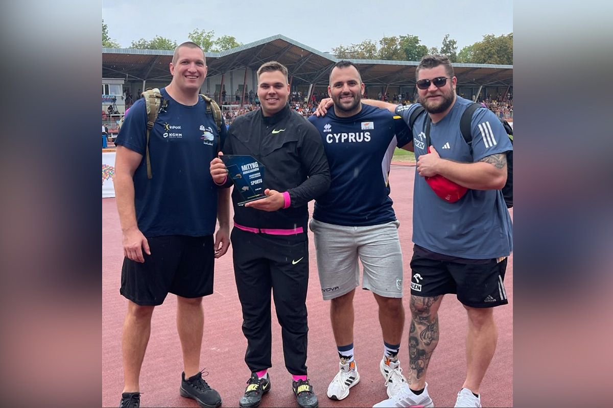 Легкоатлет із Дніпра Кохан виборов “золото” на турнірі у Польщі 