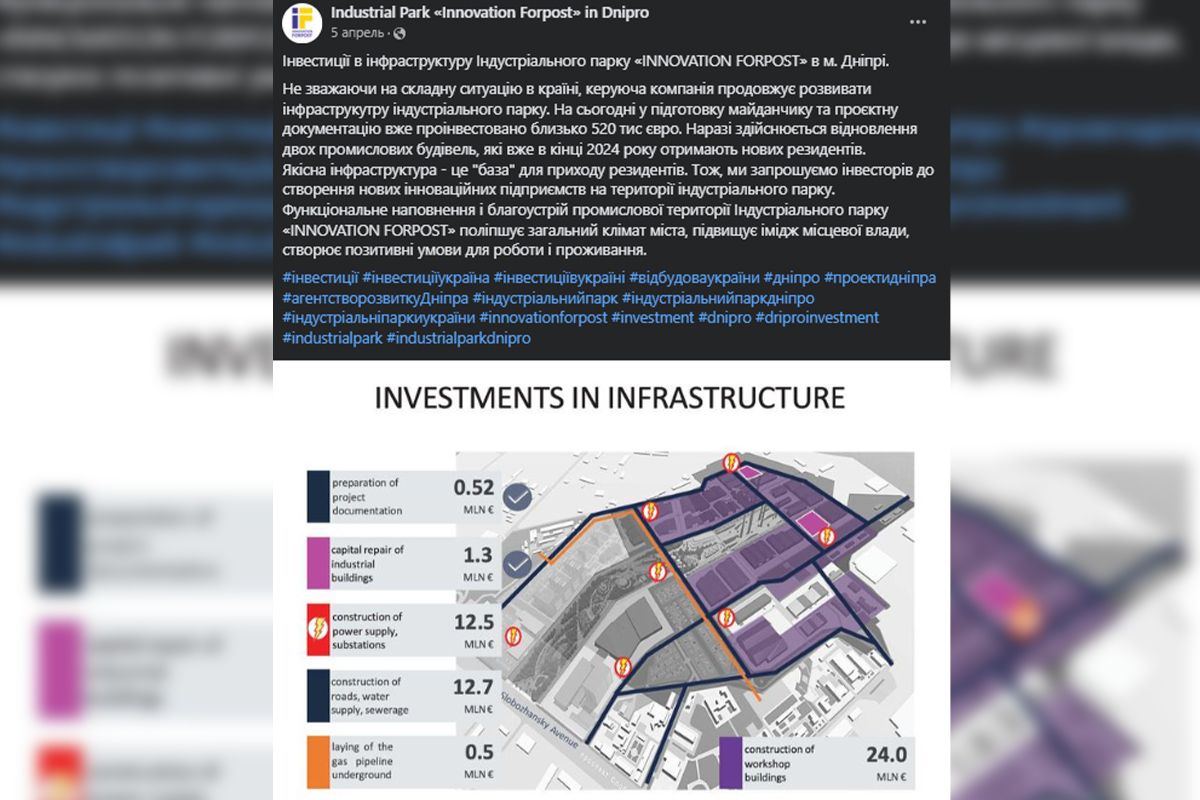Проинвестировано около 520 тысяч евро
