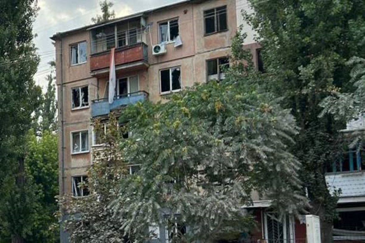 Последствия атаки по Кривому Рогу