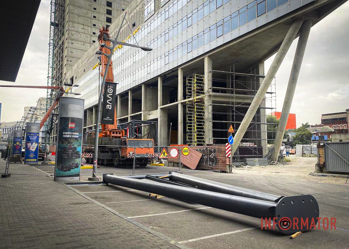 В среду, 4 сентября, в Днепре частично перекрыли улицу Харьковскую