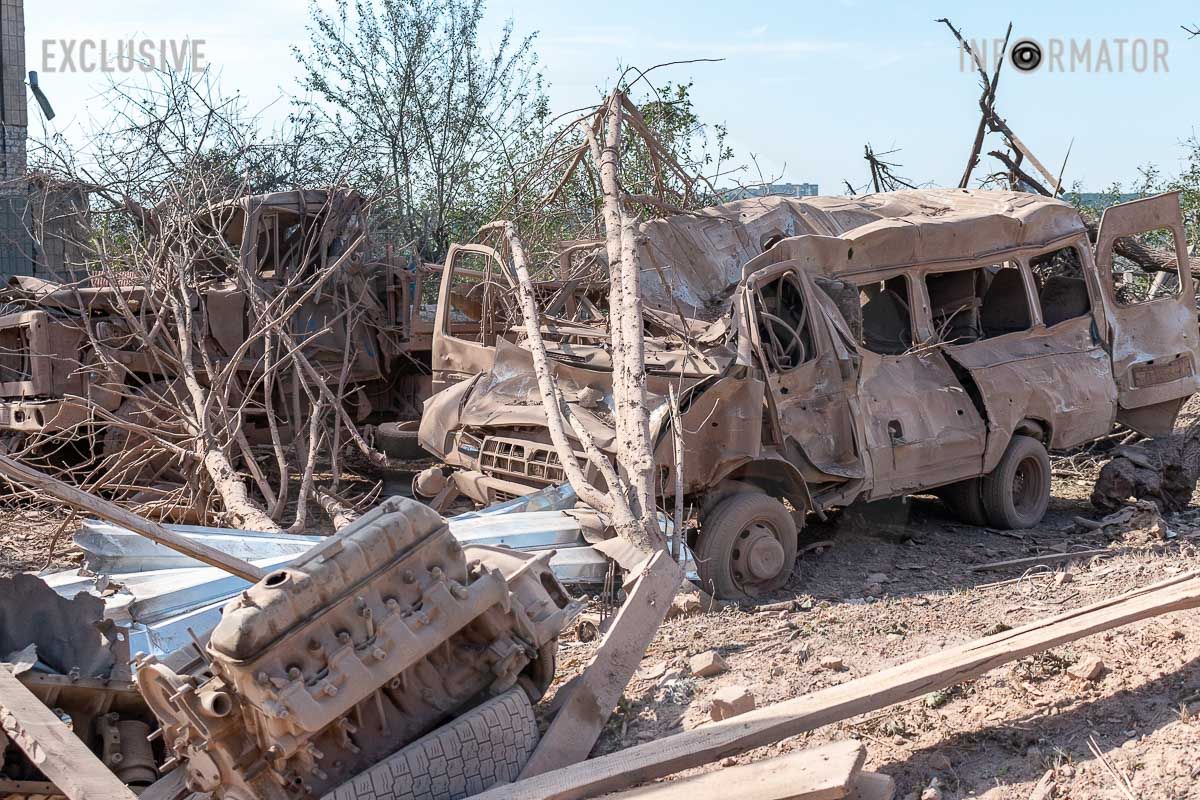 Последствия вражеского удара Последствия вражеского удара