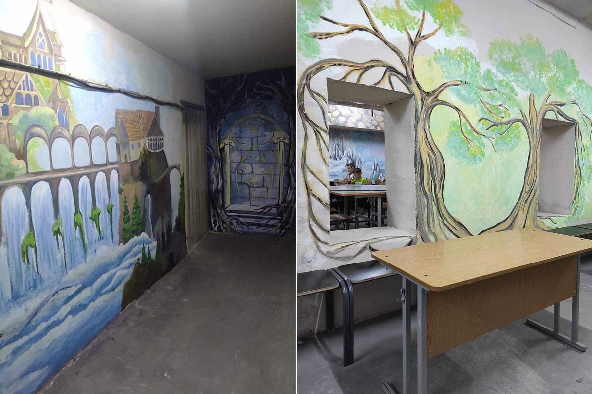 Також в бомбосховищі є електроенергія, вода, Інтернет, первинні засоби гігієни та інше Також в бомбосховищі є електроенергія, вода, Інтернет, первинні засоби гігієни та інше