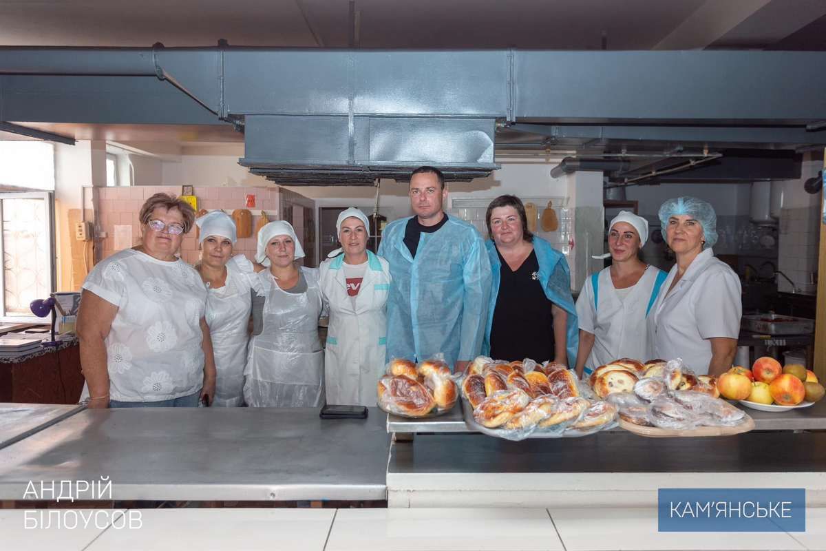 Мер Кам’янського перевірив організацію процесу харчування у школах міста 5