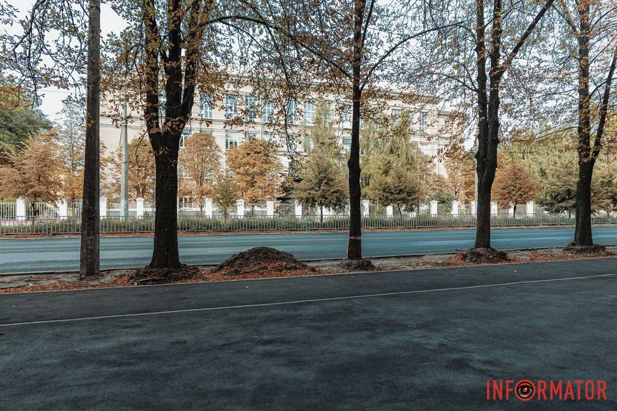Осінь прикрашає У Дніпрі на вулиці Незалежності завершили першу частину ремонту тротуару 8