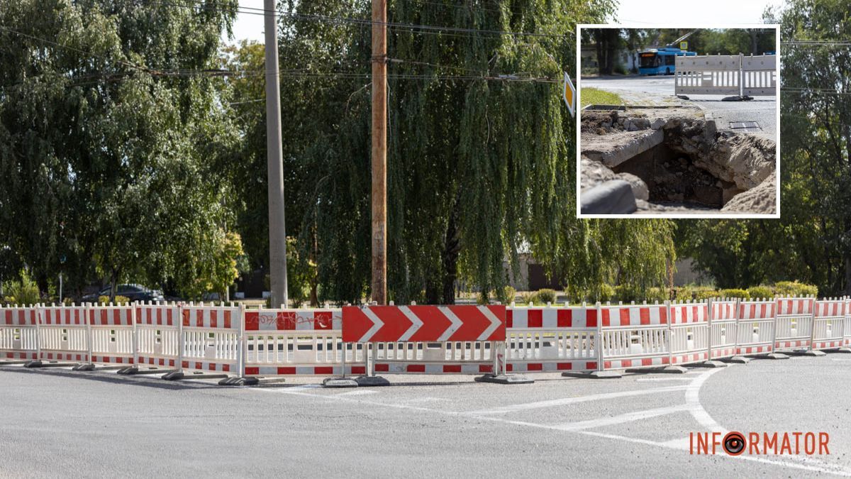 Огорожа та величезна яма з каналізацією: що відбувається в районі кільця на житловому масиві Калинівський у Дніпрі