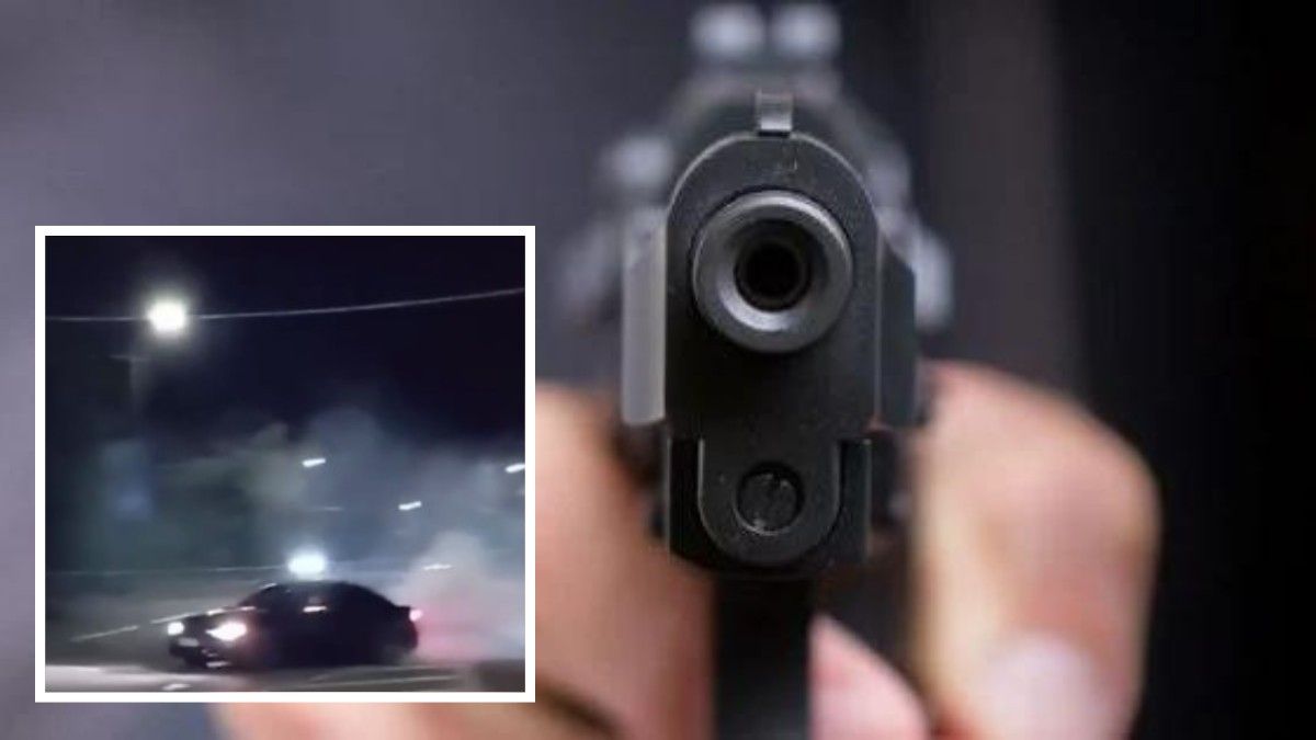 В Днепре на Заболотного водитель BMW едва не сбил людей на переходе и устроил стрельбу