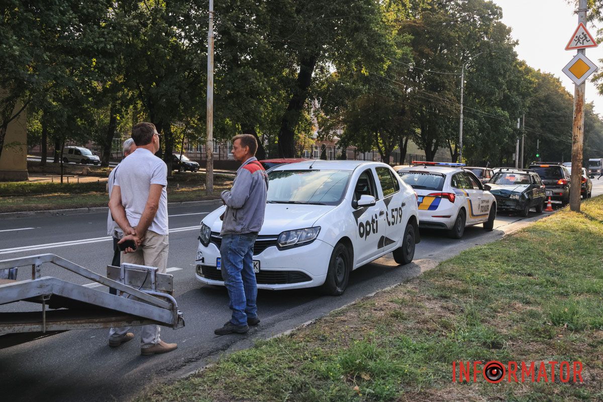 В Днепре на проспекте Сергея Нигояна 