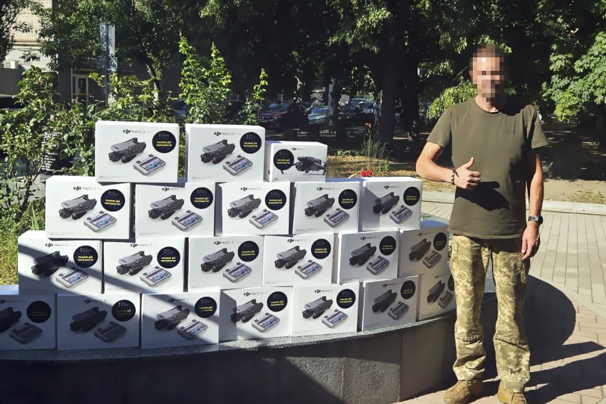 «Інтерпайп» передав 1000 дронів військовим на Покровський та Торецький напрямок 1