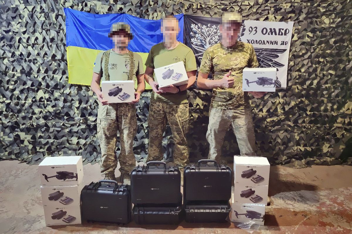 «Інтерпайп» передав 1000 дронів військовим на Покровський та Торецький напрямок 2