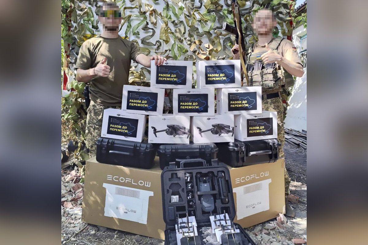 «Інтерпайп» передав 1000 дронів військовим на Покровський та Торецький напрямок 6